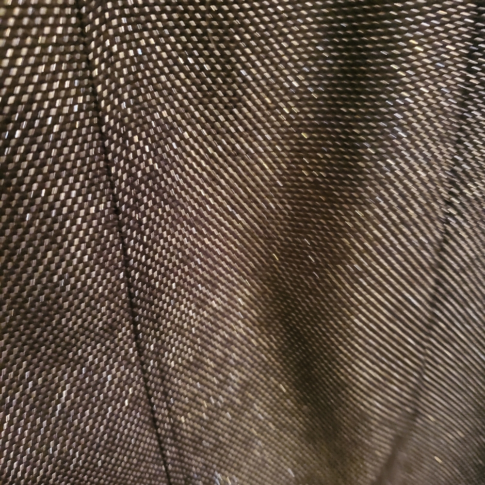 Coldwater Creek Black With Silver Dress S 10 - Picture 8 of 10